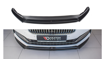 Splitter Skoda Superb III Facelift Front v.3 Gloss Black