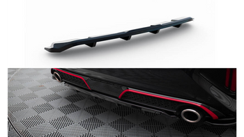 Splitter Kia Ceed III GT Facelift Tył Środkowy z Dyfuzorem