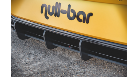 Diffuser Volkswagen Golf 8 Rear Racing Durability v.1 Black-Red