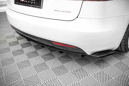 Diffuser Tesla Model S Facelift Rear Gloss Black