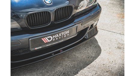 Diffuser BMW 5 E39 M-Pack Front Bumper + Splitter Gloss Black