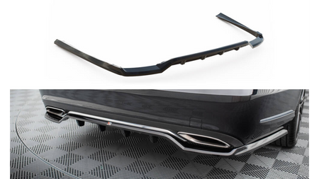 Splitter Mercedes-Benz E W212 Facelift Rear Central with Diffuser