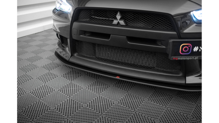Splitter Mitsubishi Lancer EVO X Przód Street Pro Black