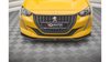 Splitter Peugeot 208 II przód v.1 Gloss Black