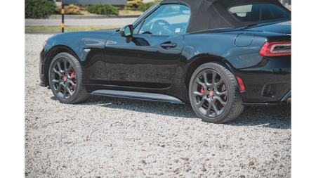 Diffuser Fiat 124 Spider Abarth Side Skirts Gloss Black