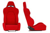 Racing seat DRAGO Velvet Red