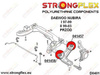 Front suspension bushes kit