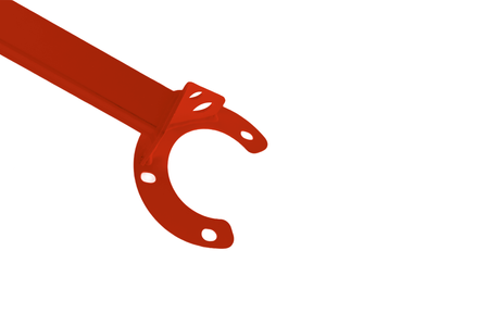 Front upper strut bar Fiat Cinquecento Red