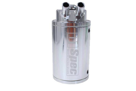 Oil catch tank D1Spec 15mm Silver + Filtr