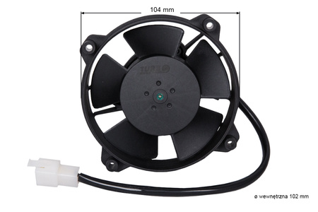 Wentylator TurboWorks 4" typ 2 tłoczący/ssący