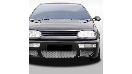 Grill Volkswagen Golf III Black badgeless