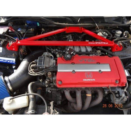 Strut Bar Honda Civic 91-01, CRX, Del Sol 3 punktowa TurboWorks