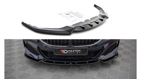 Front Splitter V.3 BMW 8 Coupe G15 / 8 Gran Coupe M-pack G16 Gloss Black