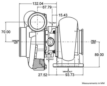 Garrett Turbocharger GTX4088R Super Core