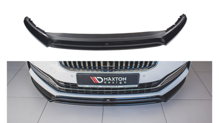 Splitter Skoda Superb III Facelift Front v.3 Gloss Black