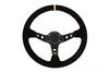 Steering wheel Pro 350mm offset:80mm Yellow Suede