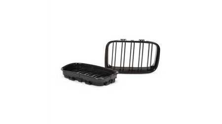 Grill BMW 3 E36 Facelift Compact podwójne żeberka Gloss Black