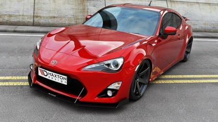 Splitter Toyota GT86 Front Racing with wings