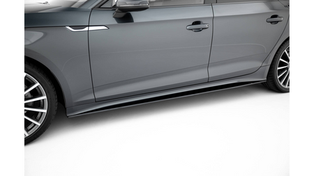 Side Skirts Audi A5 F5 Facelift Street Pro Black