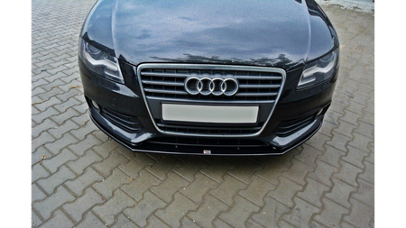 Splitter Audi A4 B8 Front v.2 Gloss Black