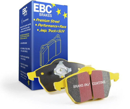 DP41050R - Zestaw klocków hamulcowych seria YELLOWSTUFF EBC Brakes FORD | Fiesta (Mk4) | Ka