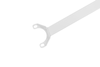 Rear upper strut bar Lexus IS 200 White
