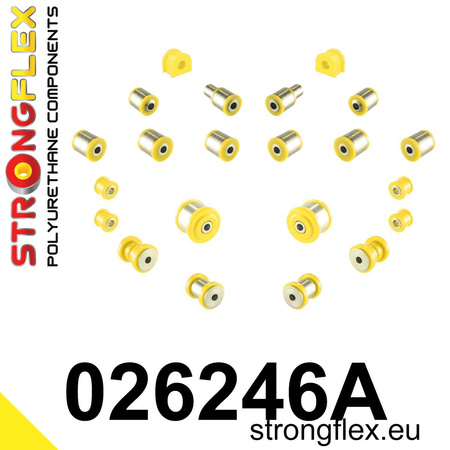 Rear suspension bush kit SPORT