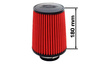 Simota Air Filter H:180mm DIA:80-89mm JAU-X02101-11 Red