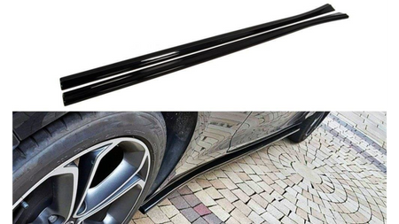 Diffuser Opel Astra J GTC Side Skirts Gloss Black