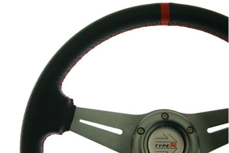 Steering wheel Pro 350mm offset:20mm Carbon Red