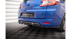 Splitter Renault Megane GT Line Grandtour III Facelift Rear Central with Diffuser Gloss Black