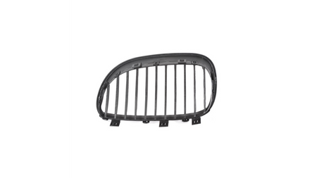 Grill BMW 5 E60 E61 pojedyncze żeberka Matt Black