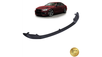 Diffuser BMW 3 F80 M-Pack Front Bumper Matt Black