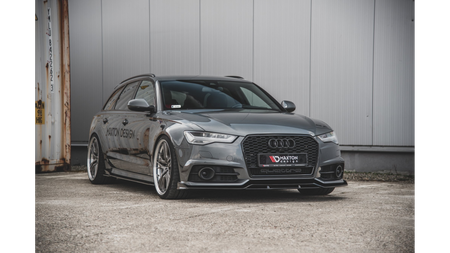 Splitter Audi A6 C7 Facelift S-Line przód