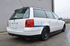 REAR SIDE SPLITTERS VW PASSAT B5 ESTATE - Gloss Black