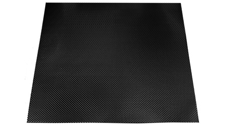 Turboworks Heat shield embossed aluminium Black 0,5mm 60 cm x 60 cm