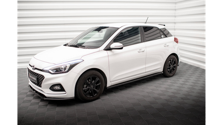 Diffuser Hyundai I20 II Facelift Side Skirts Gloss Black