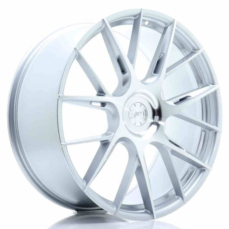 JR Wheels JR42 22x9 ET20-42 5H BLANK Silver Machined Face