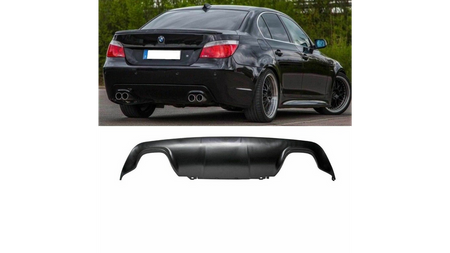 Diffuser BMW 5 E60 E61 Rear Matt Black