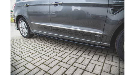 Diffuser Ford S-Max II Facelift Side Skirts Gloss Black