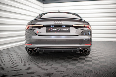 Rear Valance Audi S5 F5 Coupe / Sportback - Gloss Black