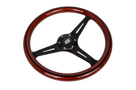Kierownica 380mm Drewno 