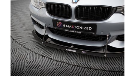 Splitter BMW 4 F32 F36 F33 M-Pack Front Racing v.2