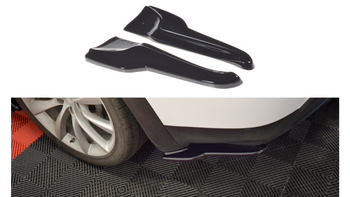 Splitter Tesla Model X Tył Boczne v.2 Gloss Black