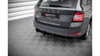 Diffuser Skoda Fabia III Facelift Combi Rear Street Pro Black