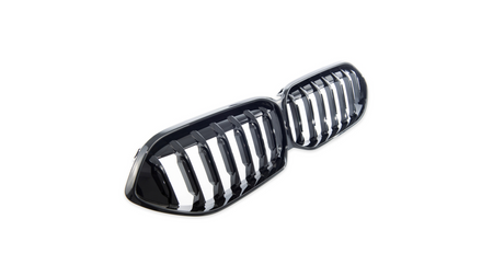 Grill BMW 2 F44 pojedyncze żeberka Gloss Black