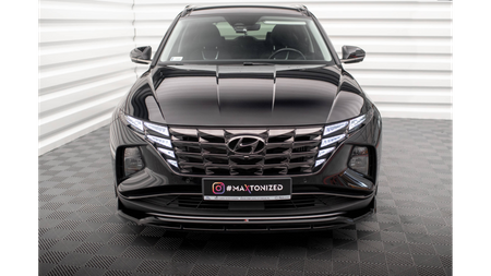 Splitter Hyundai Tucson IV przód v.2 Gloss Black