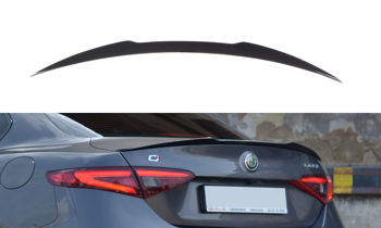 Przedłużenie Spoilera Alfa Romeo Giulia Veloce Gloss Black