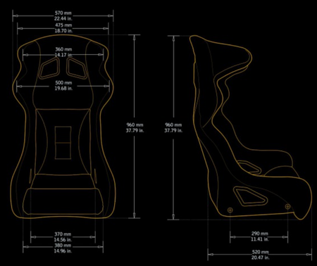 Fotel Sportowy Bimarco Hamer PRO Welur Red-Black FIA