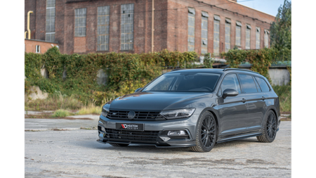 Splitter Volkswagen Passat B8 R-Line przód v.2 Gloss Black